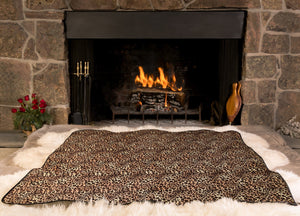 organic cotton flannel wild venus mat sex blanket by the fireplace