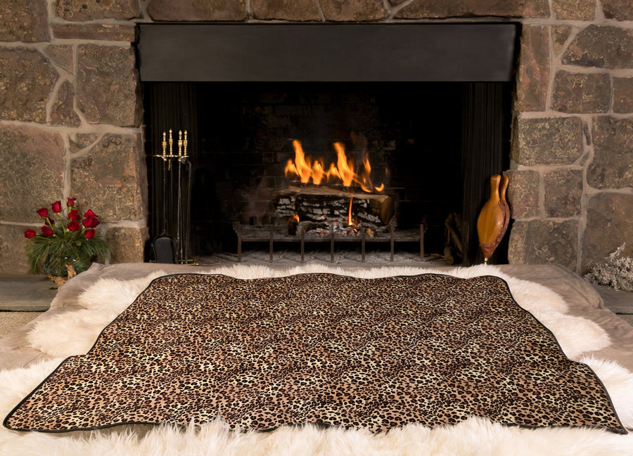 organic cotton flannel wild venus mat sex blanket by the fireplace
