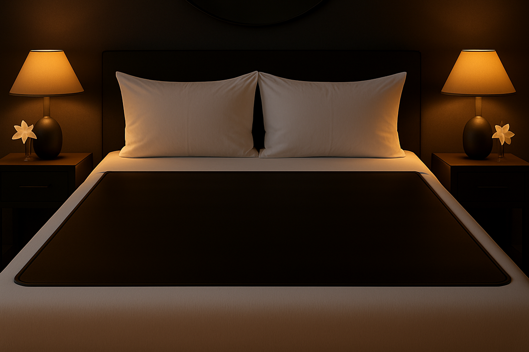 Black Zenith Venus Mat soft waterproof bed protection guaranteed waterproof for a decade.