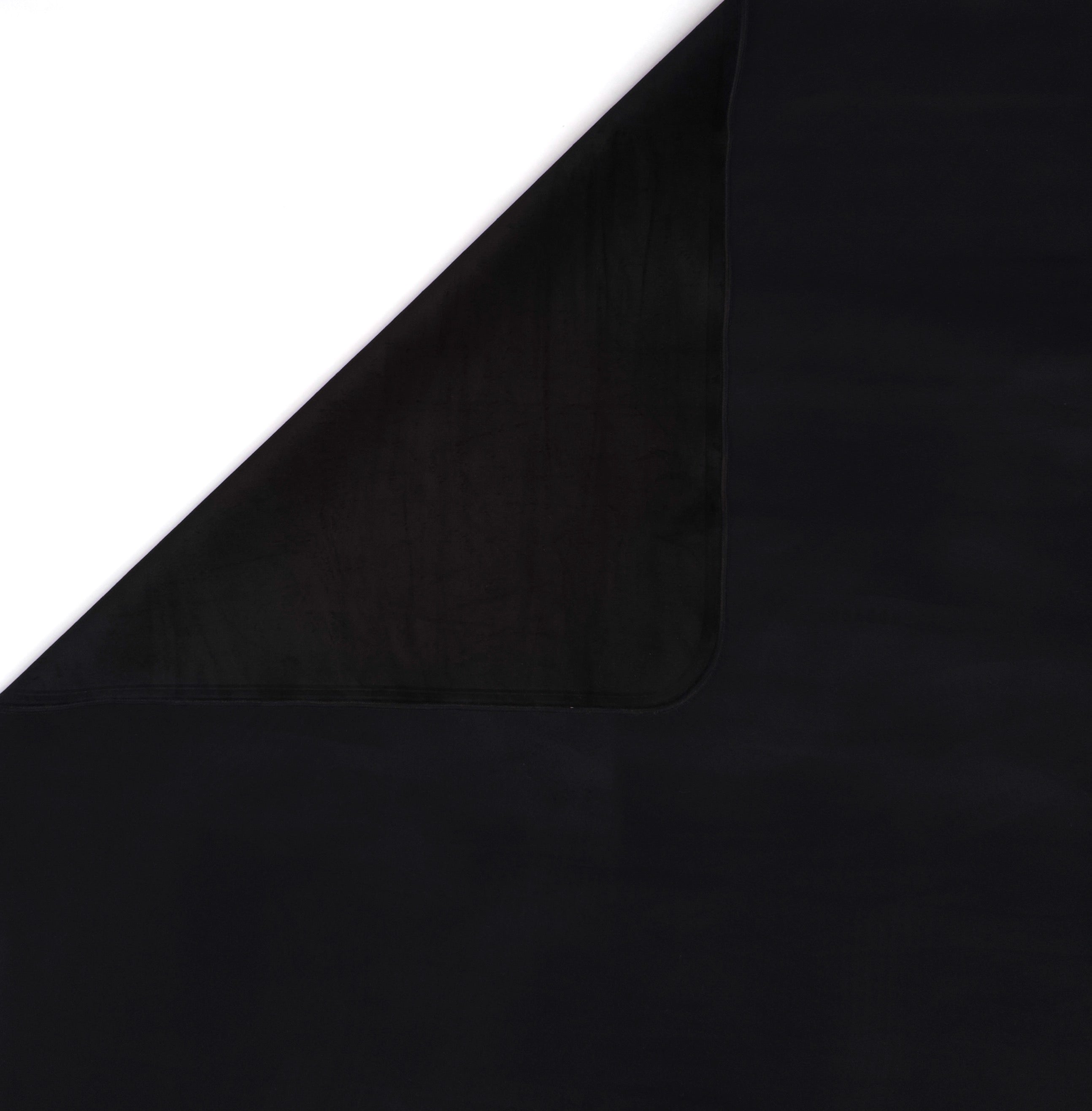 Close-up of the Onyx Venus Mat waterproof bed mat showing the reversible backing